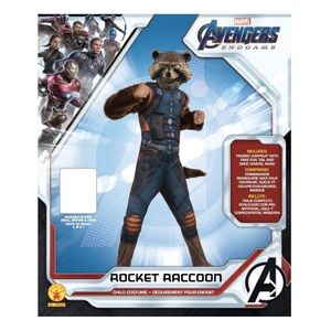 Rubie's Marvel Avengers: Child's Deluxe Rocket Raccoon Costume & Mask